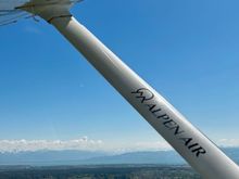 Departing Friedrichshafen EDNY from runway 24