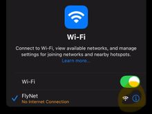 FlyNet- click “i”