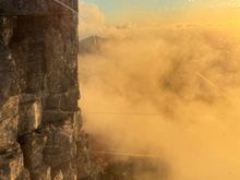 Gorgeous views on the cable car down 