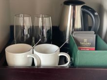 Minibar and coffee station