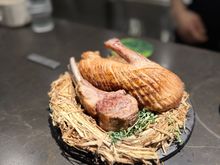 Lamb and duck
