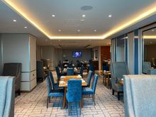 Lounge is a very pleasant space 