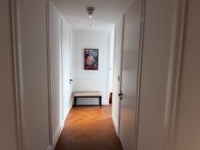 Hallway leading into suite