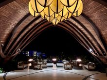 Lobby at night