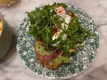 avocado toast was excellent