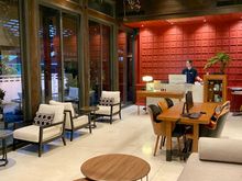 Indoor lobby area