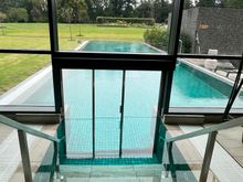 Pool entrance from lounge 
