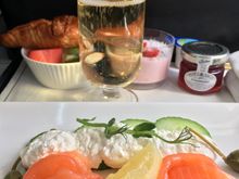 Salmon breakfast