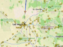 This was my second ever diversion. My first was LAX-COS, not being able to land at DEN due to fog.