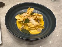 Went with the pasta option. Lukewarm. Pasta from the summer was much better. 