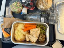 Chicken dinner on the BA207 LHR-MIA 24th February.