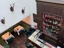 A view onto the bar
