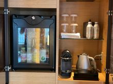 Minibar and coffee station