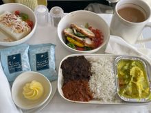 Beef Dendeng - the sambal lado was too spicy for my
girlfriend and I 😅 it was still a delicious meal 