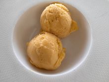 Mango sorbet - recommended 