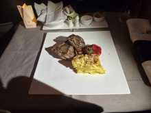 Grilled spring lamb chops