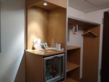 Tea/Coffee making facilities and ope wardrobe