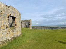 Ruins off the 6th green