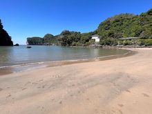 and the beach