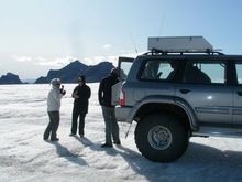 On the Langjökull glacier