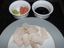 abalone sashimi