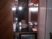 Minibar, coffee/tea in sitting room