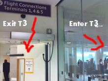 Enter / Exit Terminal 3
