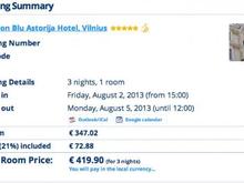 Rate at Booking.com