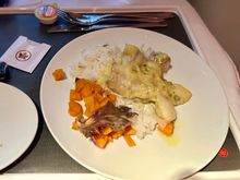 Green Curry Sablefish, YYZ-FCO