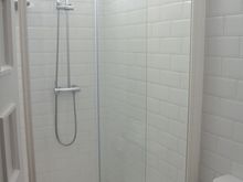(some of the) shower – too big to fit in frame!