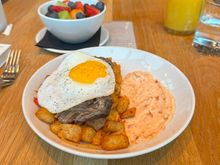 Short rib crispy potato hash