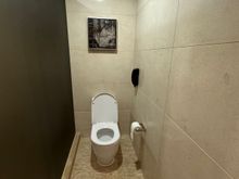 King Studio toilet in a separate 'stall'. 