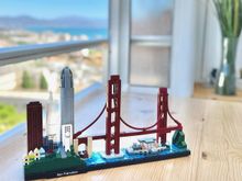 I finally put together my SF Lego. It makes my place feel a little bit like home. 