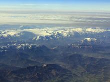 The Alps from above
