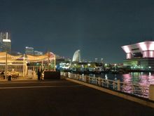 Waterfront at night