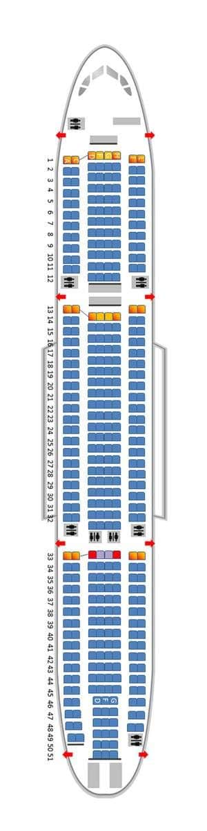 Norwegian Air Shuttle Seating Chart
