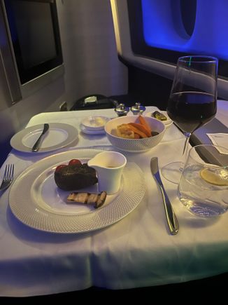 Gosh BA, decent steak, good claret … what’s going on ?!