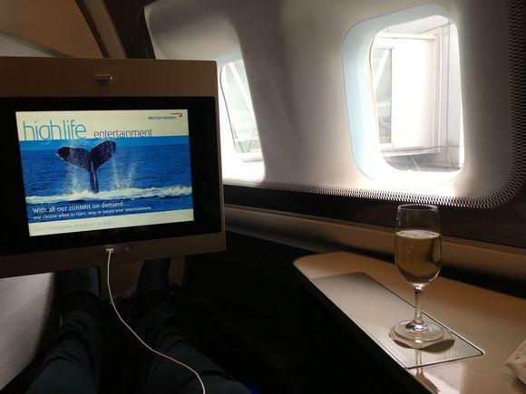 Taken from seat 1K