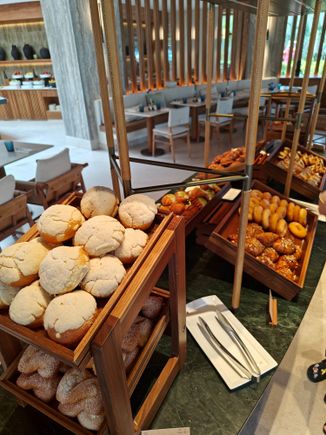 Pastries at breakfast (Las Marietas)