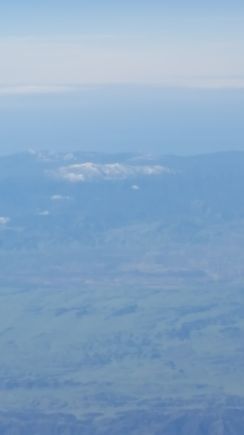 snowcapped Coast Ranges to the distances