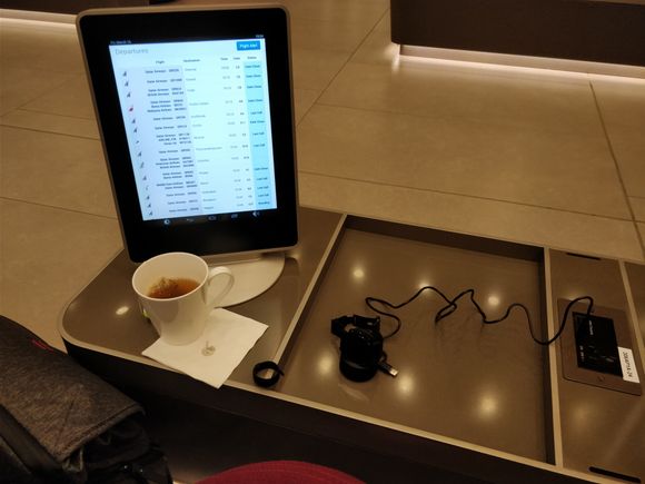 Quickly recharging my smartwatch...