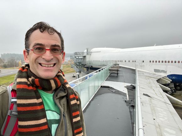 On the wing!