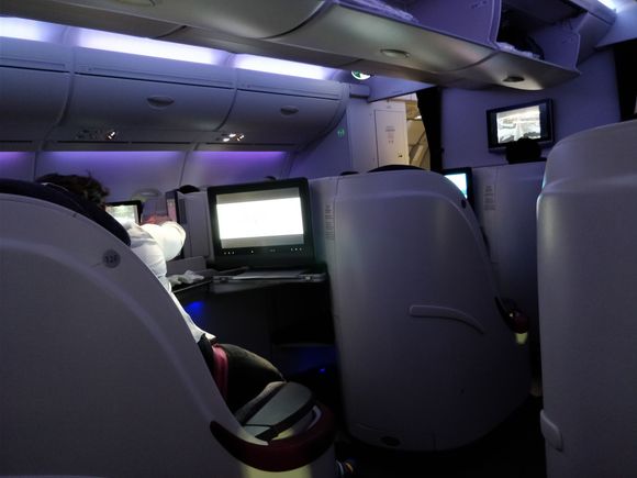 View from seat 12K