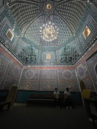 Inside mosque
