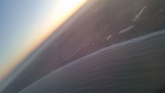 Shortly we took off from the beautiful seashore of Monterey Bay.