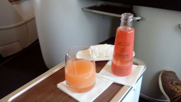 Pre departure fruit drink