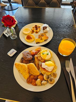 Breakfast buffet