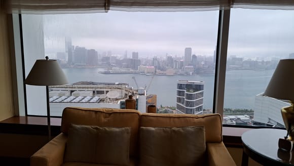 View from room 5426  Conrad hong kong  3rd May
