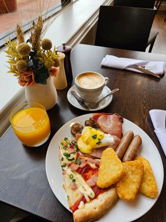 Breakfast buffet