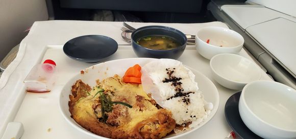 Main dish - Chicken Katsu. CAD to JPN.